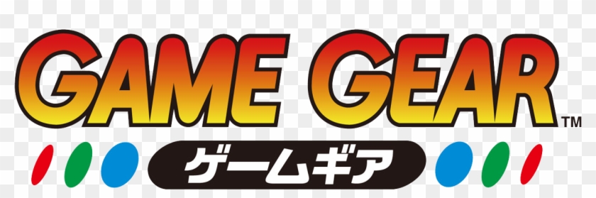 Sega Game Gear - Sega Game Gear Logo Clipart #136972