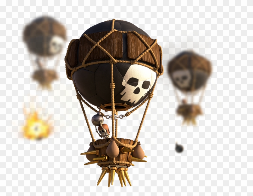 Clash Of Clans Balloon Transparent Png - Clash Of Clans Balloon Png Clipart #137018