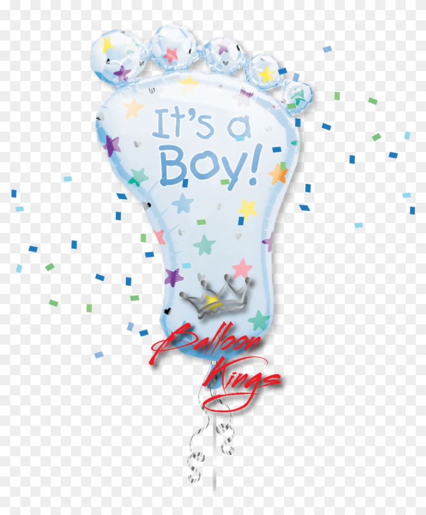 Ballon Png Foot - It's A Boy Clipart #137072