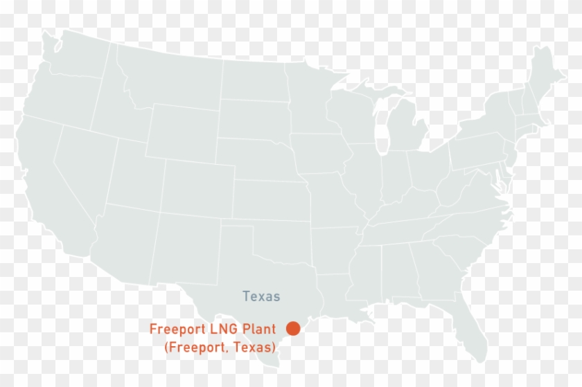 Location, Freeport, Texas, U - Map Clipart