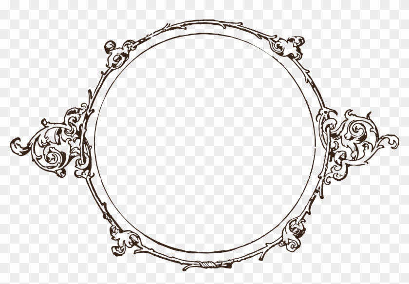 Banner Royalty Free Download Scroll Frame Clipart - Vintage Vector Frame Png Transparent Png