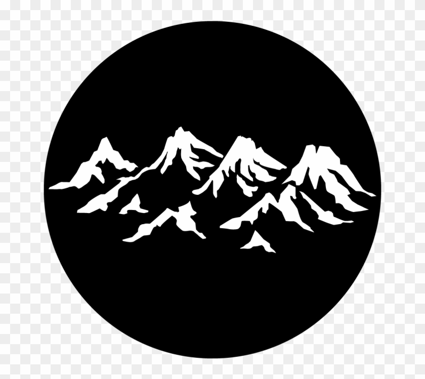 Mountain Range - Gobo Clipart #137653