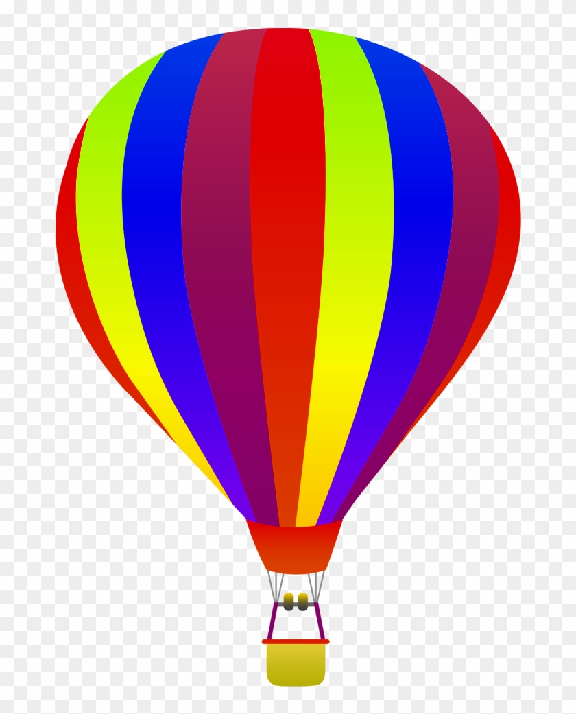 Best Air Balloon Drawing Png Clipart - Hot Air Balloon Transparent Background #137677