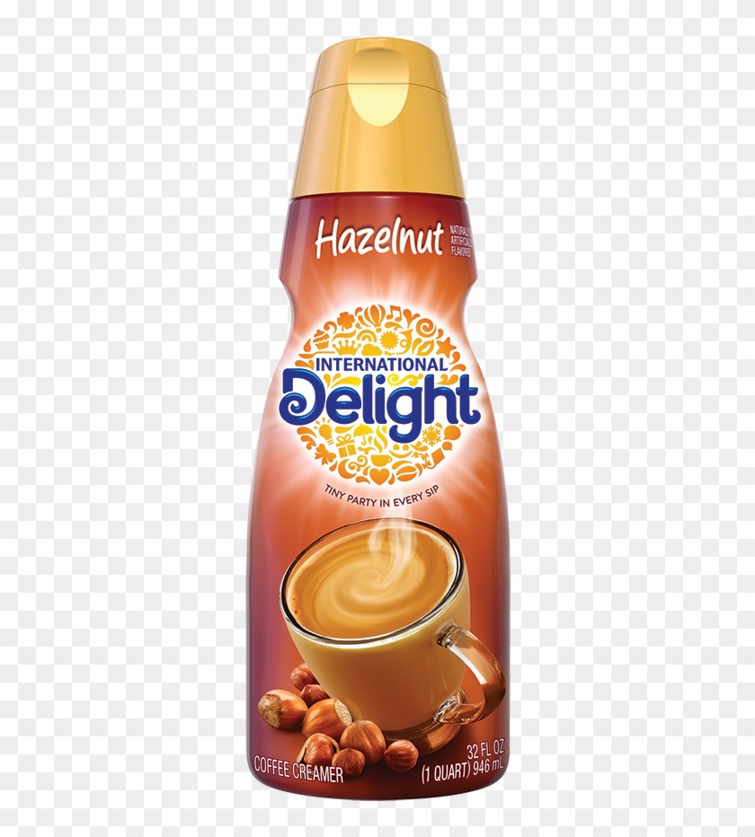 Hazelnut Non-diary Coffee Creamer - International Delight Hazelnut Creamer Clipart