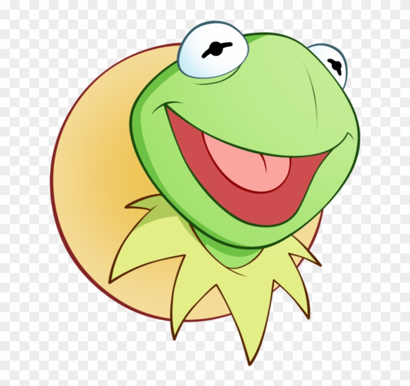 Collection Of Free Kermit Drawing - La Rana Rene Dibujo Clipart
