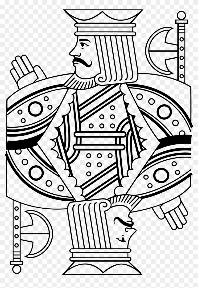 Banner Black And White Library Drawing At Getdrawings - King Line Drawing Clipart #138314