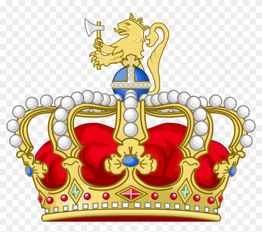 Norwegian Royal Crown - Crown Of Norway Clipart #138392