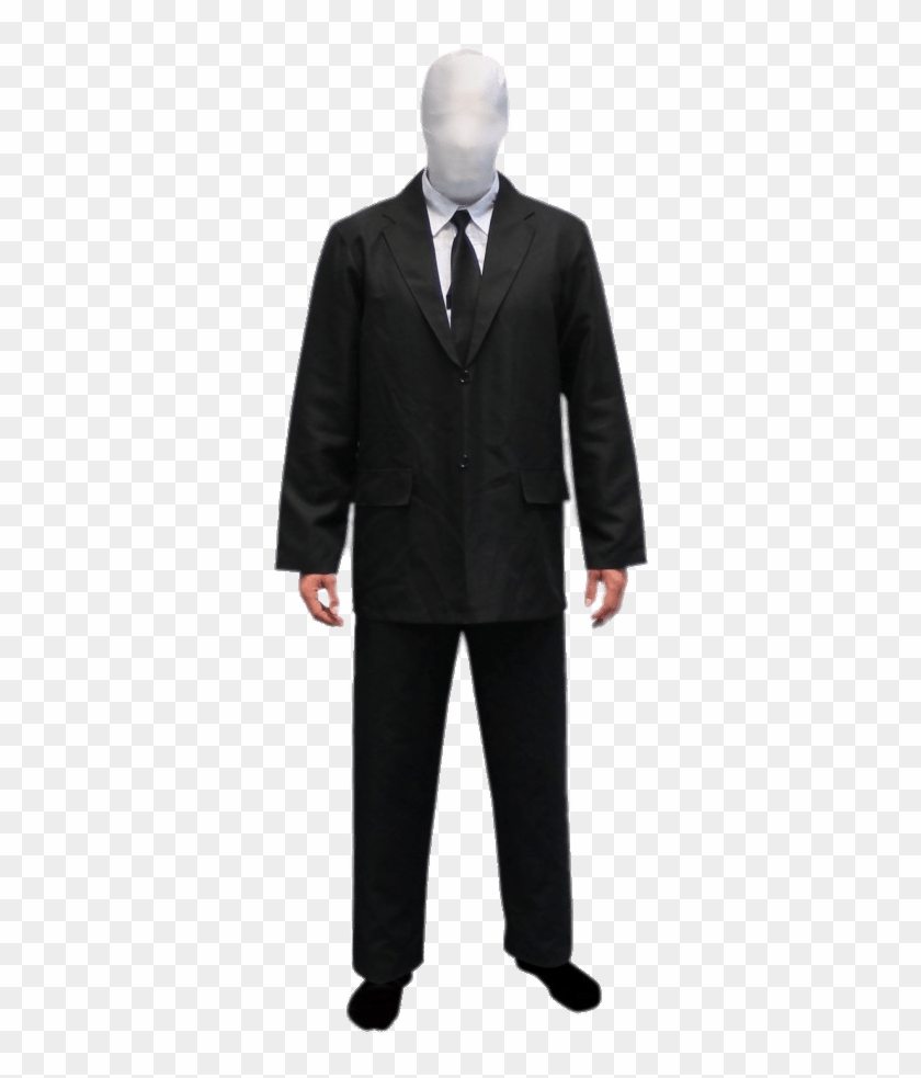 Download - Halloween Costume Slender Man Clipart #138519