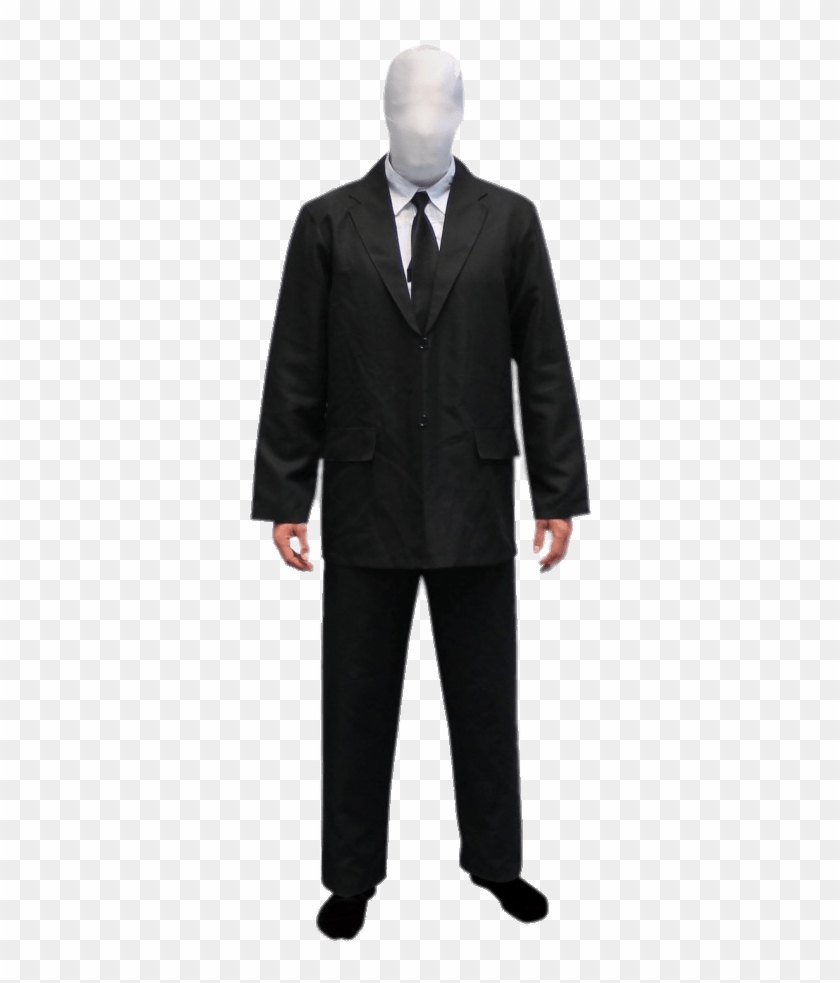Download - Halloween Costume Slender Man Clipart