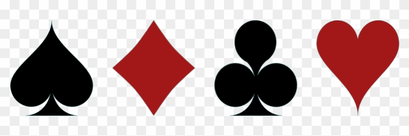 Image Royalty Free Library Clipart Playing Cards - Card Suits Clip Art - Png Download