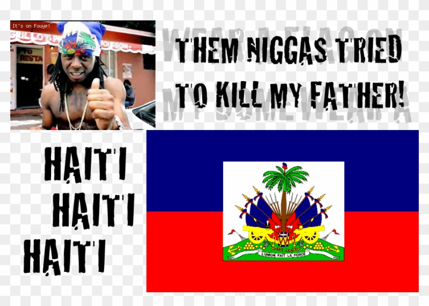 Ya Heard Me - Haiti Flag Clipart