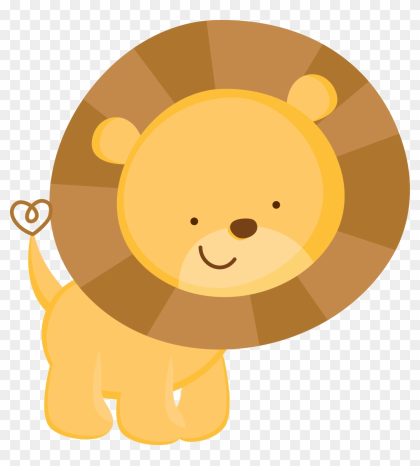 Animalitos Para Baby Shower Png - Leon Bebe Clipart Transparent Png
