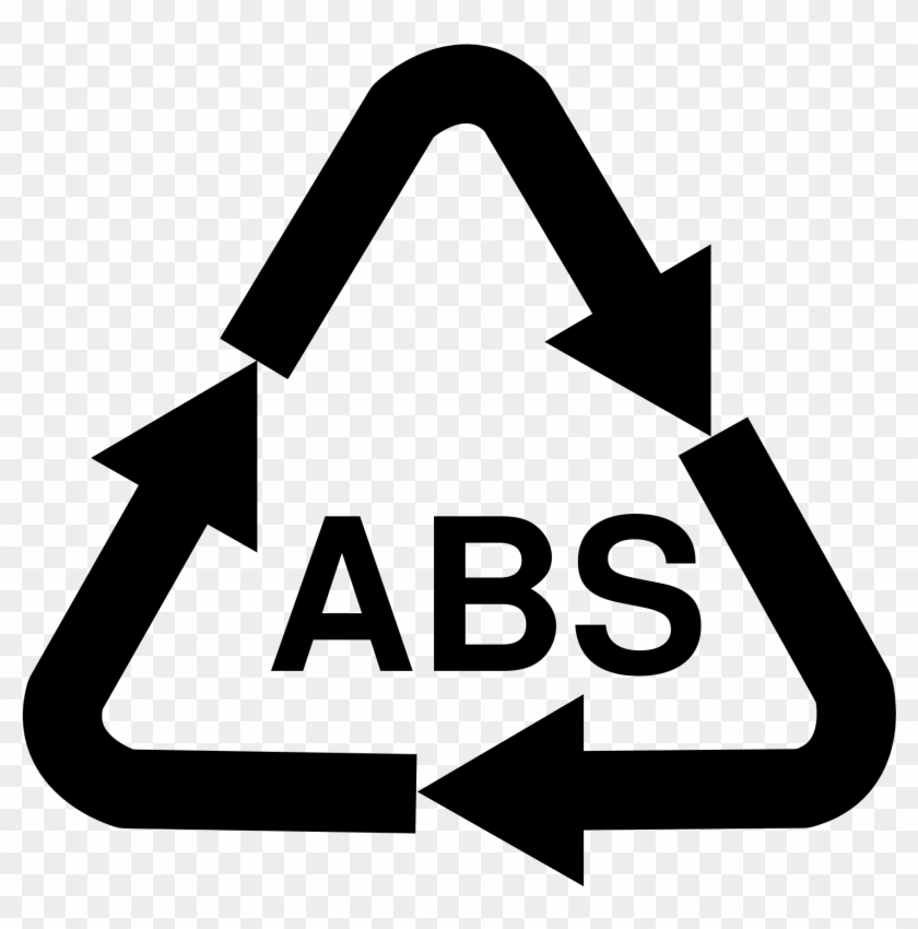 Plastic Recyc Abs - Abs Recycle Clipart #138972