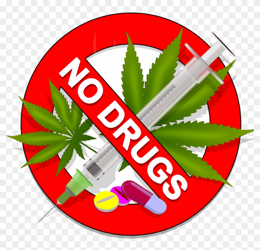 This Free Icons Png Design Of No Drugs Clipart #139095