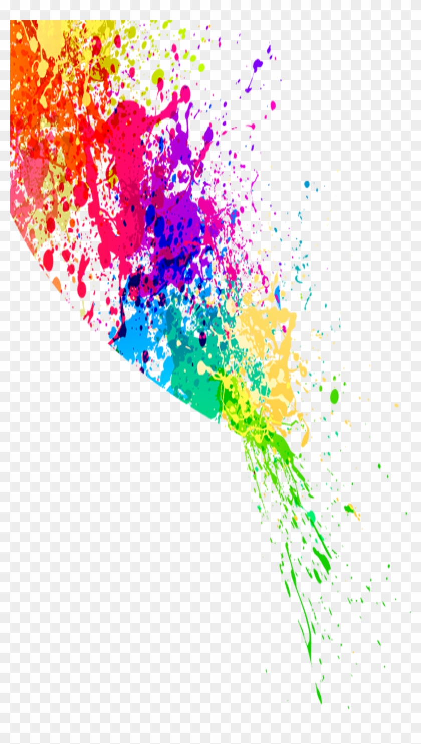 Download Free High Quality Paint Splatter Png Transparent - Transparent Color Splash Png Clipart