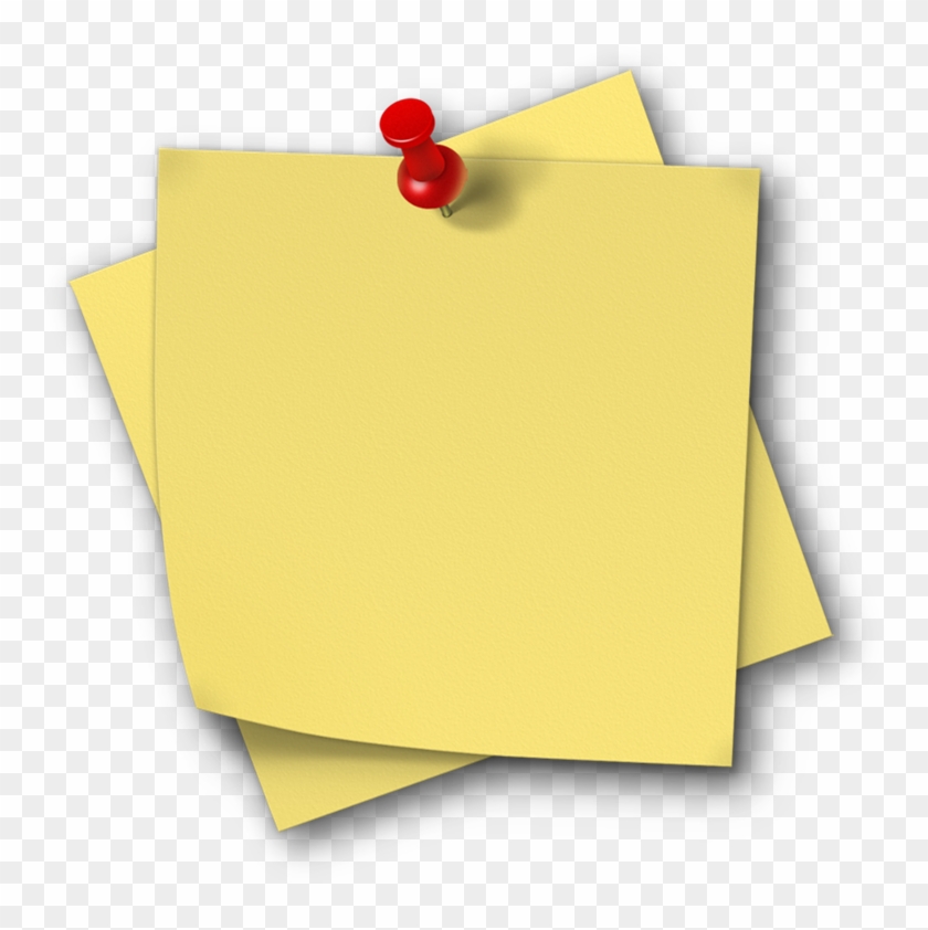 Sticky Note Png - Yellow Sticky Note Png Clipart