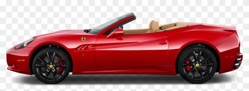 Convertible Ferrari Png Image - Ferrari Side View Png Clipart