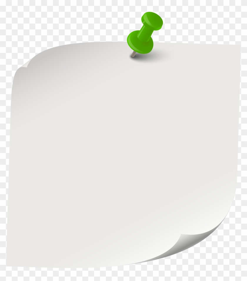 White Sticky Note Png Clip Art - White Sticky Note Png Transparent Png #139405