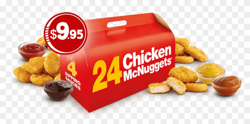 Returning Nationwide, Mcdonald's Are Offering 24 Chicken - 24 Chicken Nuggets Mcdonalds Clipart