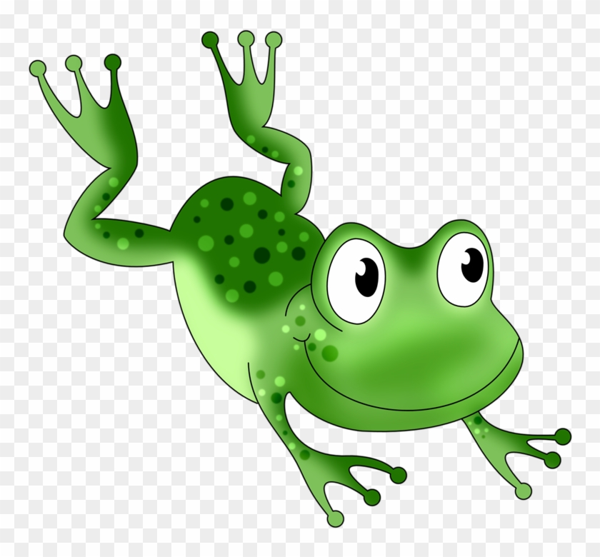 Pin By T E R R I On F Album - Jumping Frog Cartoon Clipart