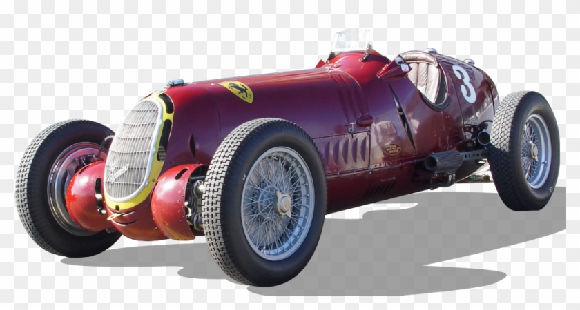 Alfa Romeo 2900 Scuderia Ferrari Maroon Fa Lr - Alfa Romeo Ferrari Clipart #139708