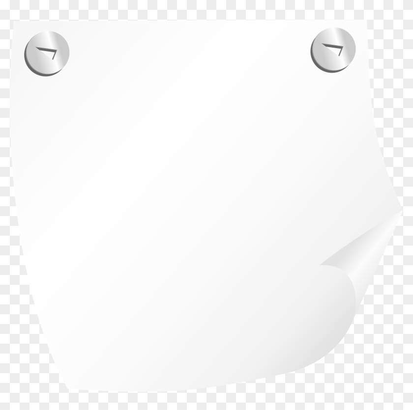 White Sticky Note Png Clip Art - Sticky Note White Png Transparent Png