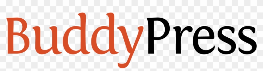 Buddypress Logo - Text Logo Png Clipart