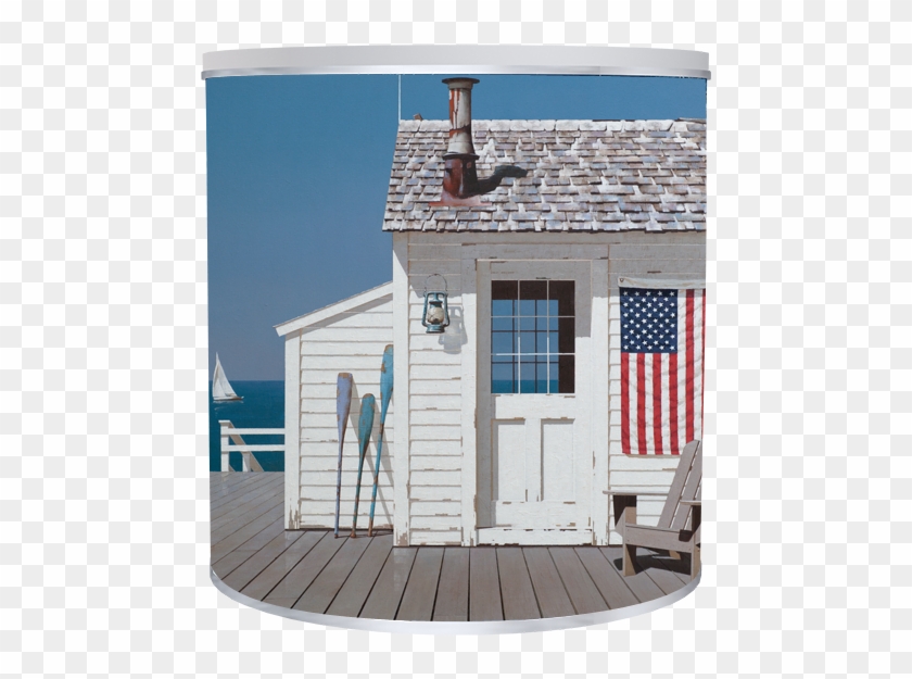 Tin Image - Cottage Clipart