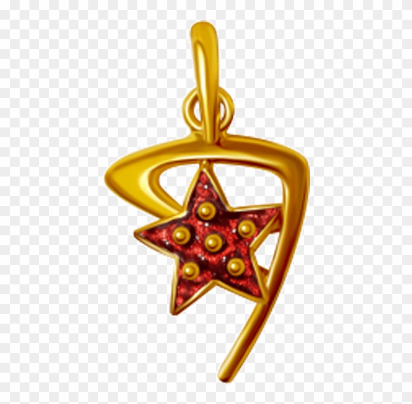 22kt Little Jewels Yellow Gold Pendant - Pendant Clipart
