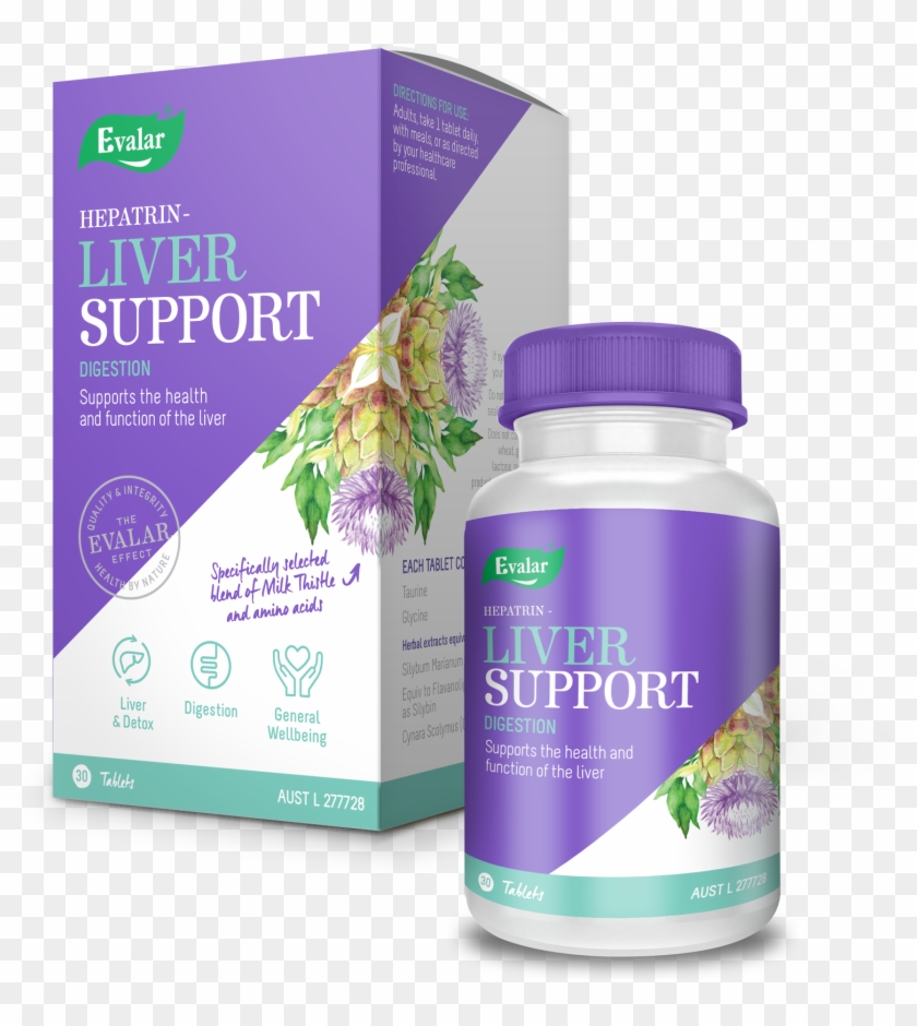 Evalar's Hepatrin Liver-support Is Specifically Formulated - Cardioactive Clipart #1300389