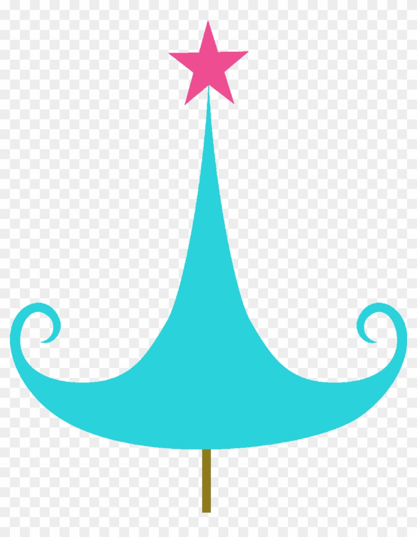 Árbol De Navidad - Arboles De Navidad En Color Azul Png Clipart