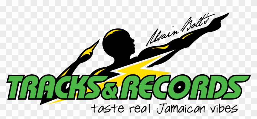 Usain Bolt's Tracks And Records Franchise - Tracks And Records Logo Clipart #1301253