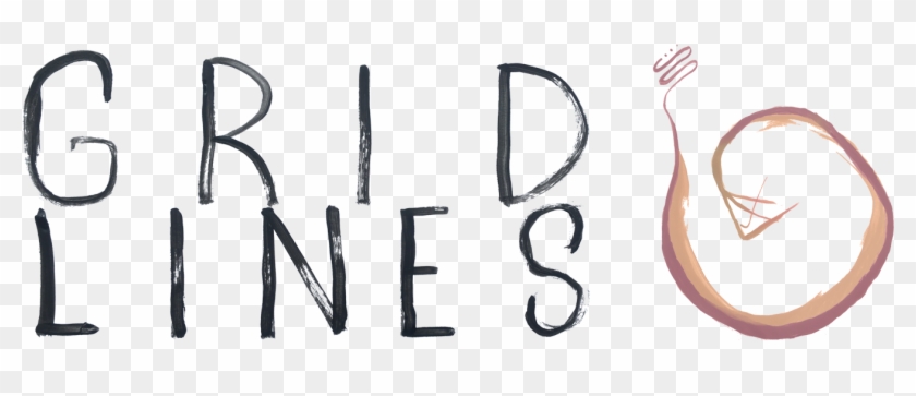 Grid Lines - Calligraphy Clipart #1301367