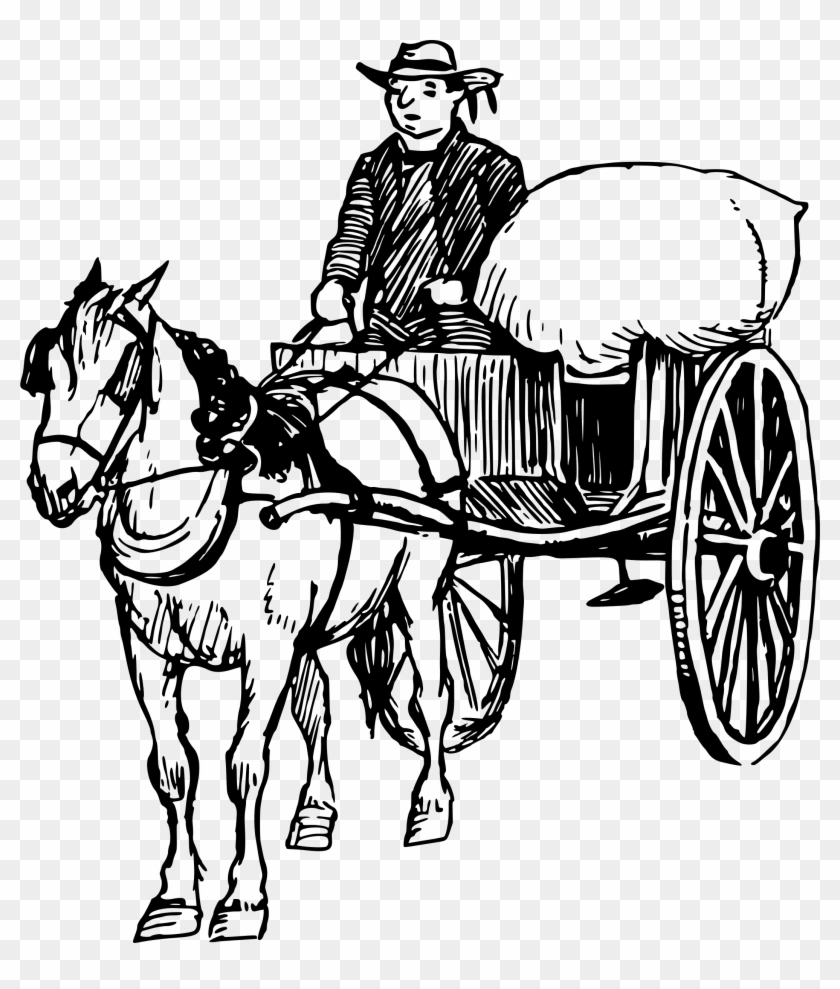 This Free Icons Png Design Of Horse And Cart Clipart #1301407