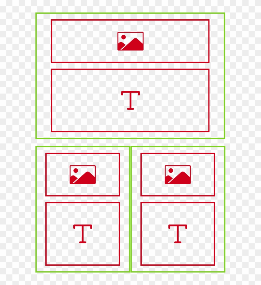 Sections And Blocks - Parallel Clipart