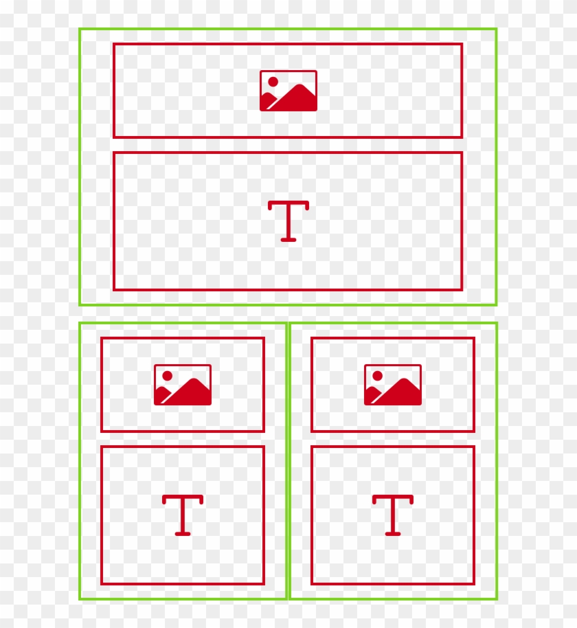 Sections And Blocks - Parallel Clipart