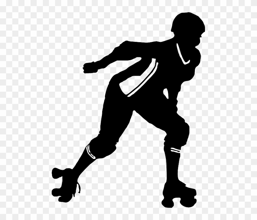 Roller Disco Transparent Background Png - Roller Derby Clip Art Png #1301816