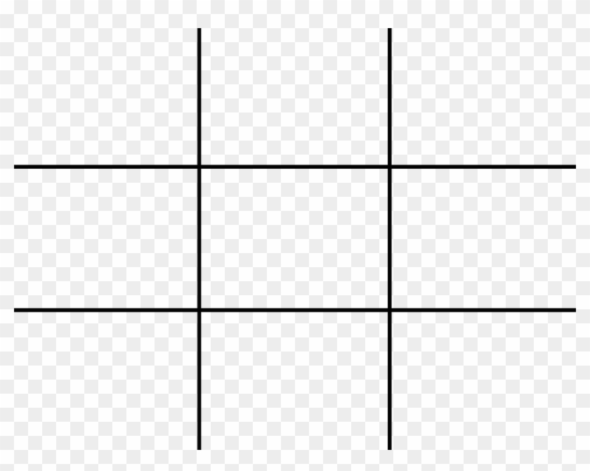 Grid Lines - Rule Of Third Png Clipart