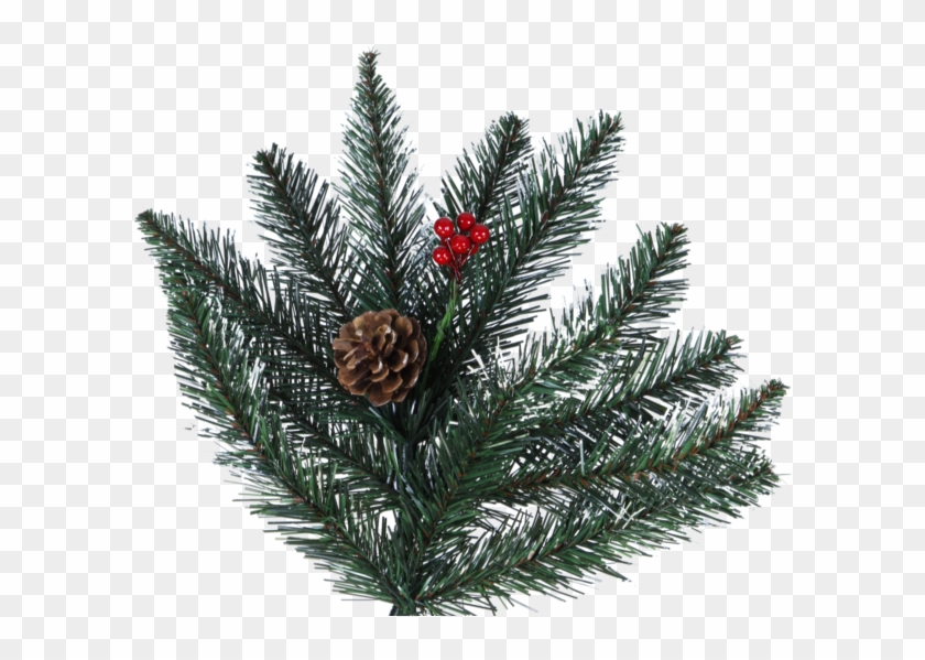 Christmas Tree Red Berry - Christmas Ornament Clipart #1301961