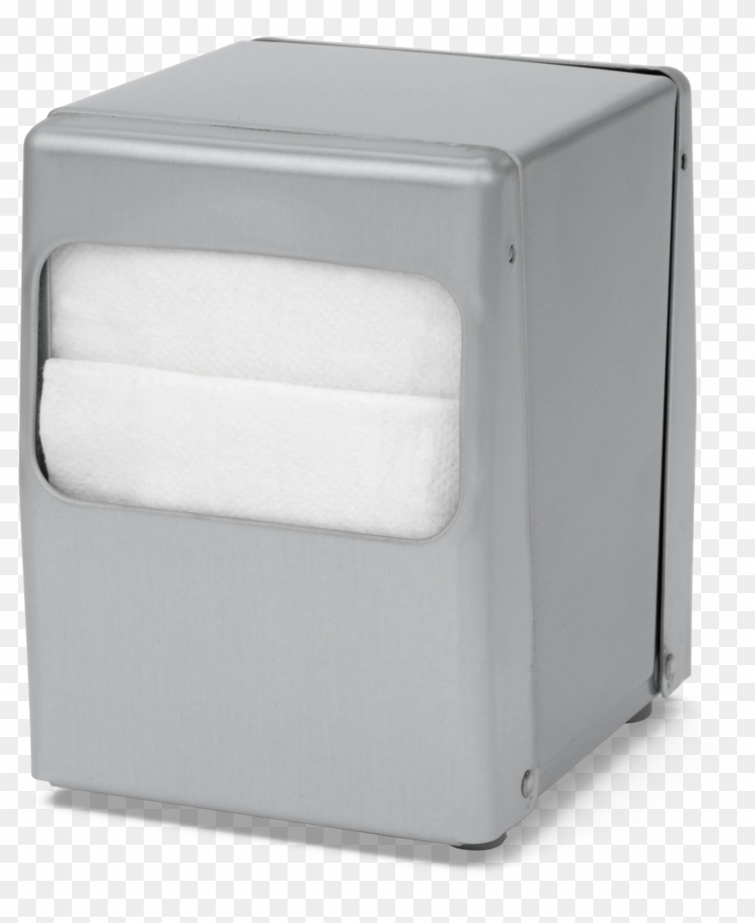 Brushed Steel - Low Fold Napkin Dispenser Clipart #1302031