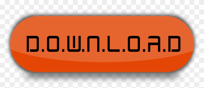 This Free Icons Png Design Of Download Button Orange Clipart