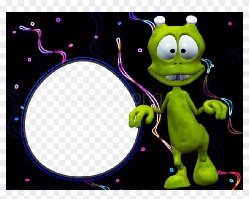 Free Png Best Stock Photos Disco Alien Kids Transparent - Cartoon Clipart #1302704