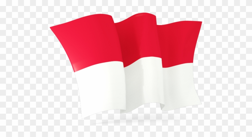 Indo Flag Png - Indonesia Waving Flag Png Clipart #1302908