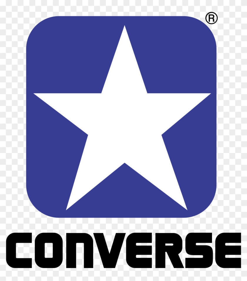 Converse Logo Png Transparent - Logo Converse Clipart #1302934