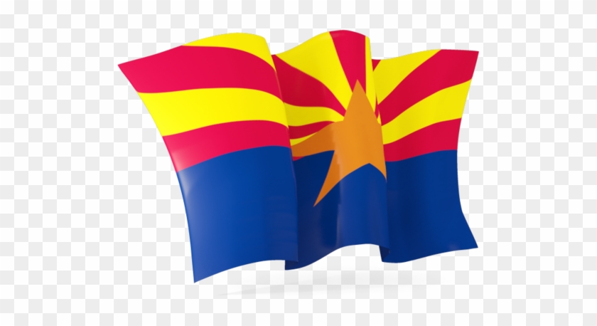 Vector Stock Waving Illustration Of Br - Waving Arizona Flag Clipart #1302936