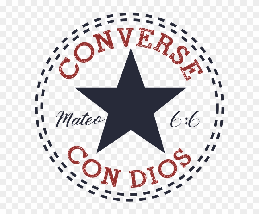 Converse - Transparent Converse All Star Logo Clipart