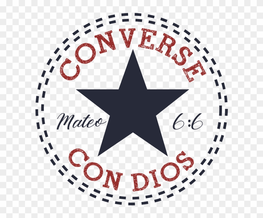 Converse - Transparent Converse All Star Logo Clipart #1303088