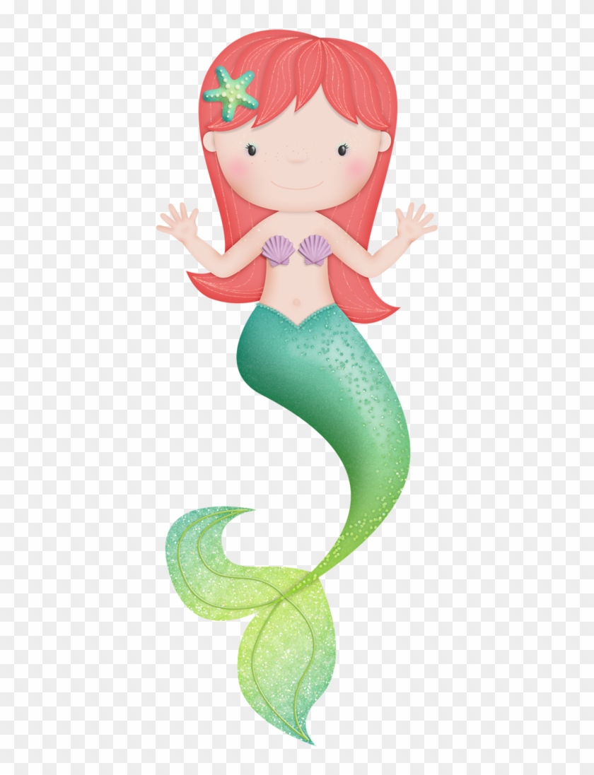 Mermaids - Illustration Clipart