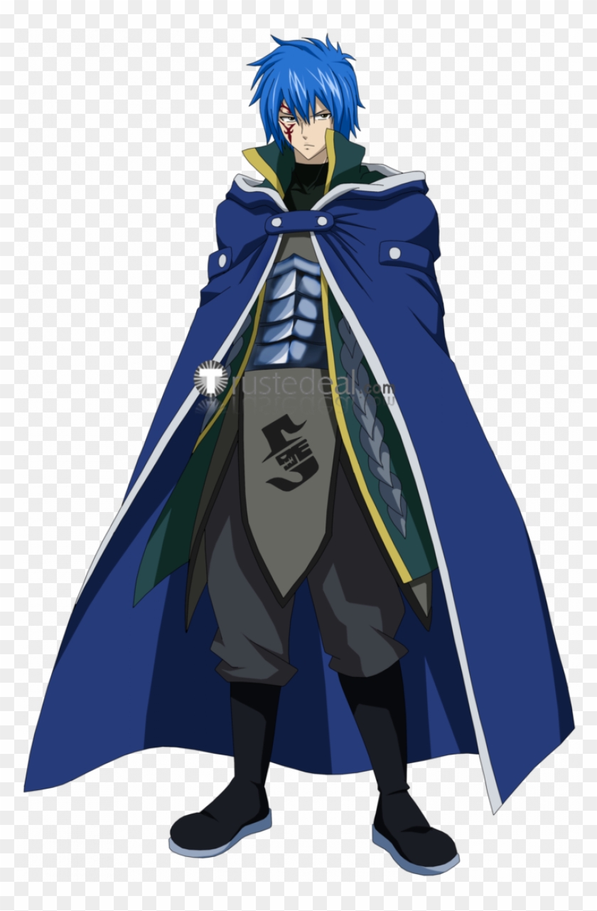 Fairy Tail Crime Sorciere Meredy Jellal Ultear Blue - Fairy Tail Jellal Png Clipart