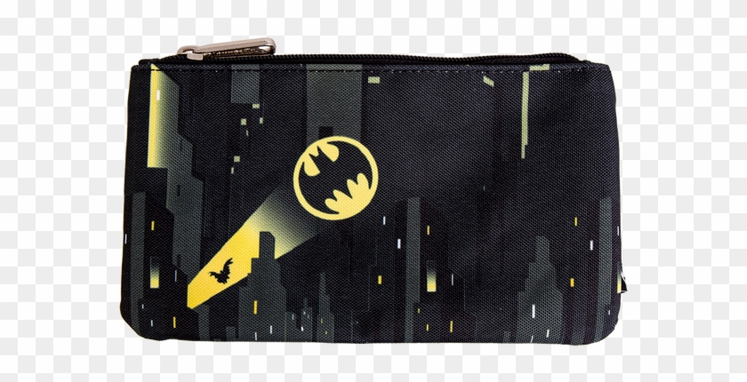Batman Bat Signal All-over Print Loungefly Pencil Case - Batman Clipart #1303493
